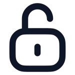 Unlock SVG Icon